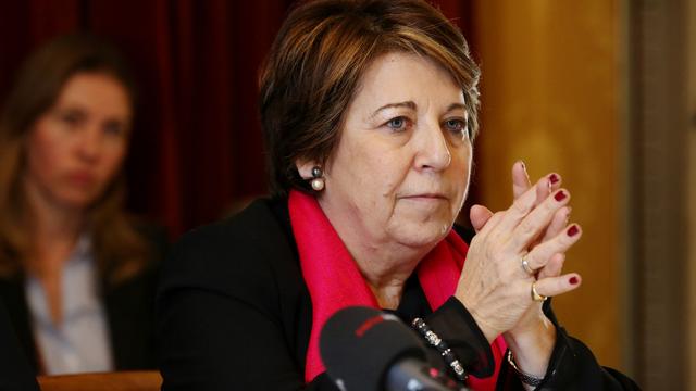 Corinne Lepage, ancienne ministre de l'Environnement et ex-députée européenne. [Keystone - Magali Girardin]