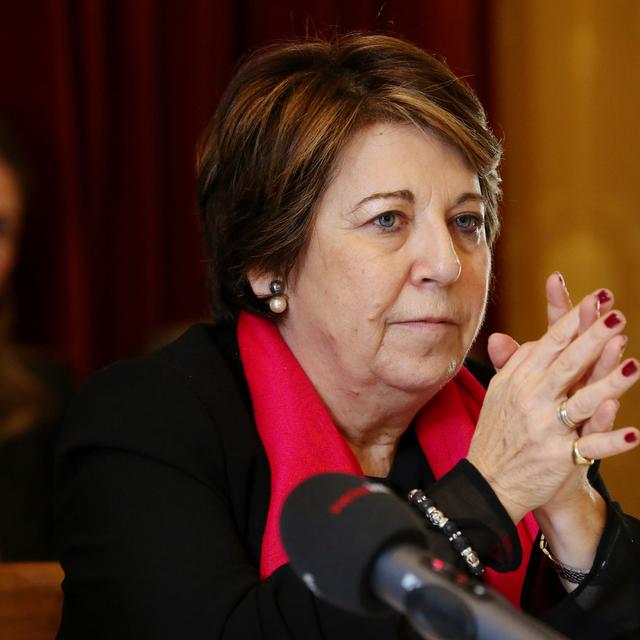 Corinne Lepage, ancienne ministre de l'Environnement et ex-députée européenne. [Keystone - Magali Girardin]
