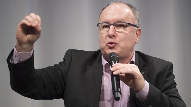 Pierre-Yves Maillard, ministre vaudois de la Santé et Cohésion sociale. [Keystone - Marcel Bieri]