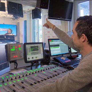 La rédaction radio de la RTS a réagi très rapidement à la démission de Nicolas Hulot. [RTS]