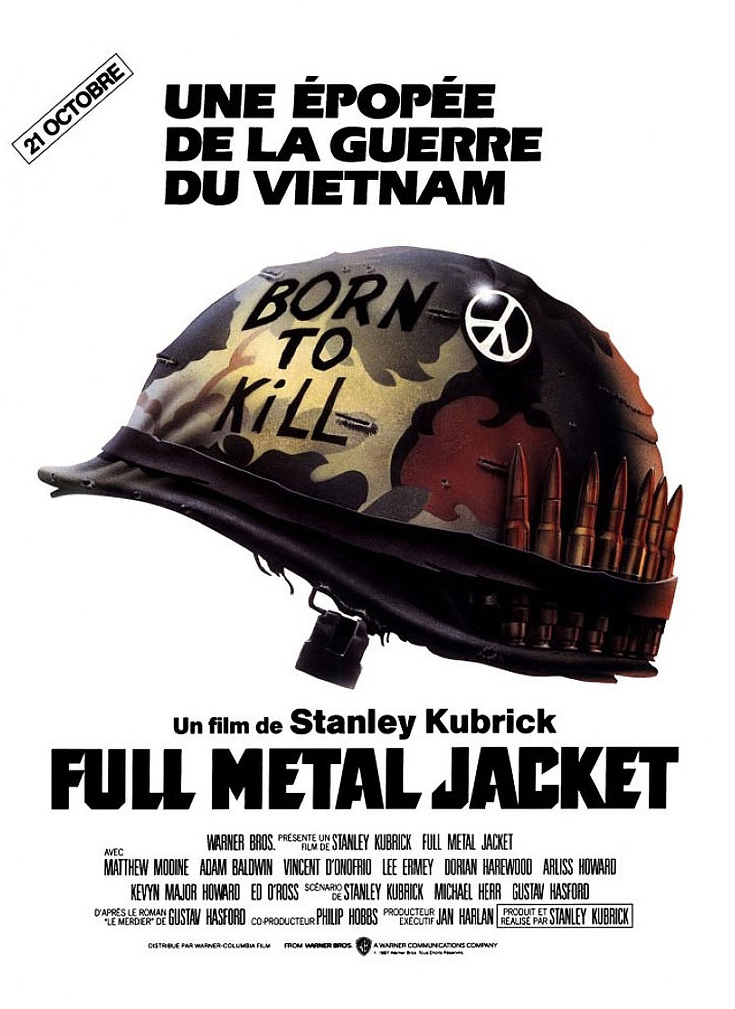 Le film "Full Metal Jacket" est sorti en 1987. [Natant/Stanley Kubrick Productions/AFP]