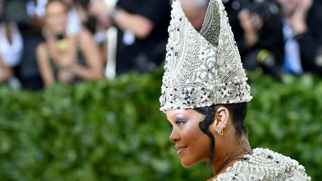 La chanteuse Rihanna au MET gala 2018. [AFP - Angela Weiss]