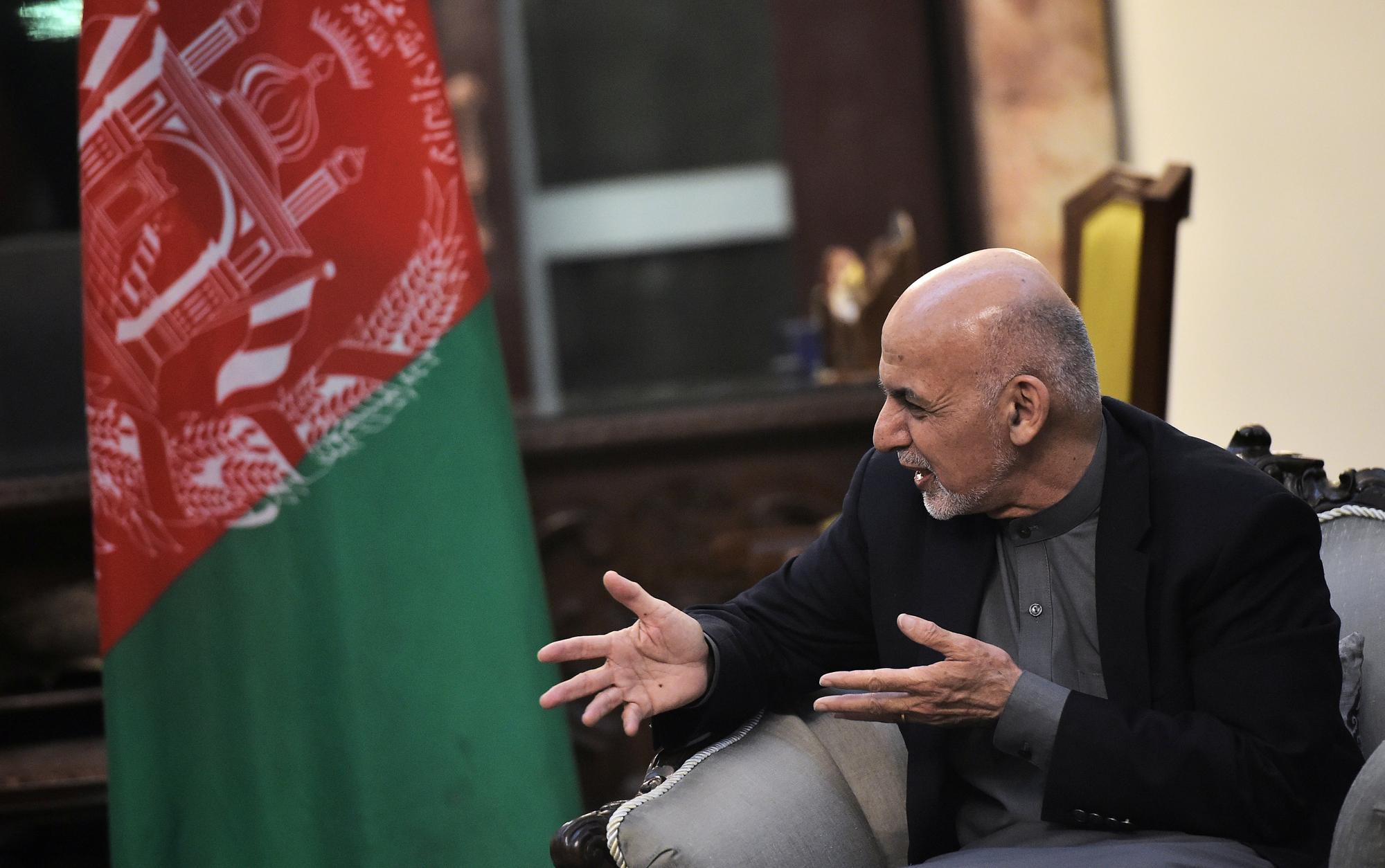 Ashraf Ghani, le président afghan. [Reuters - Mandel Ngan]