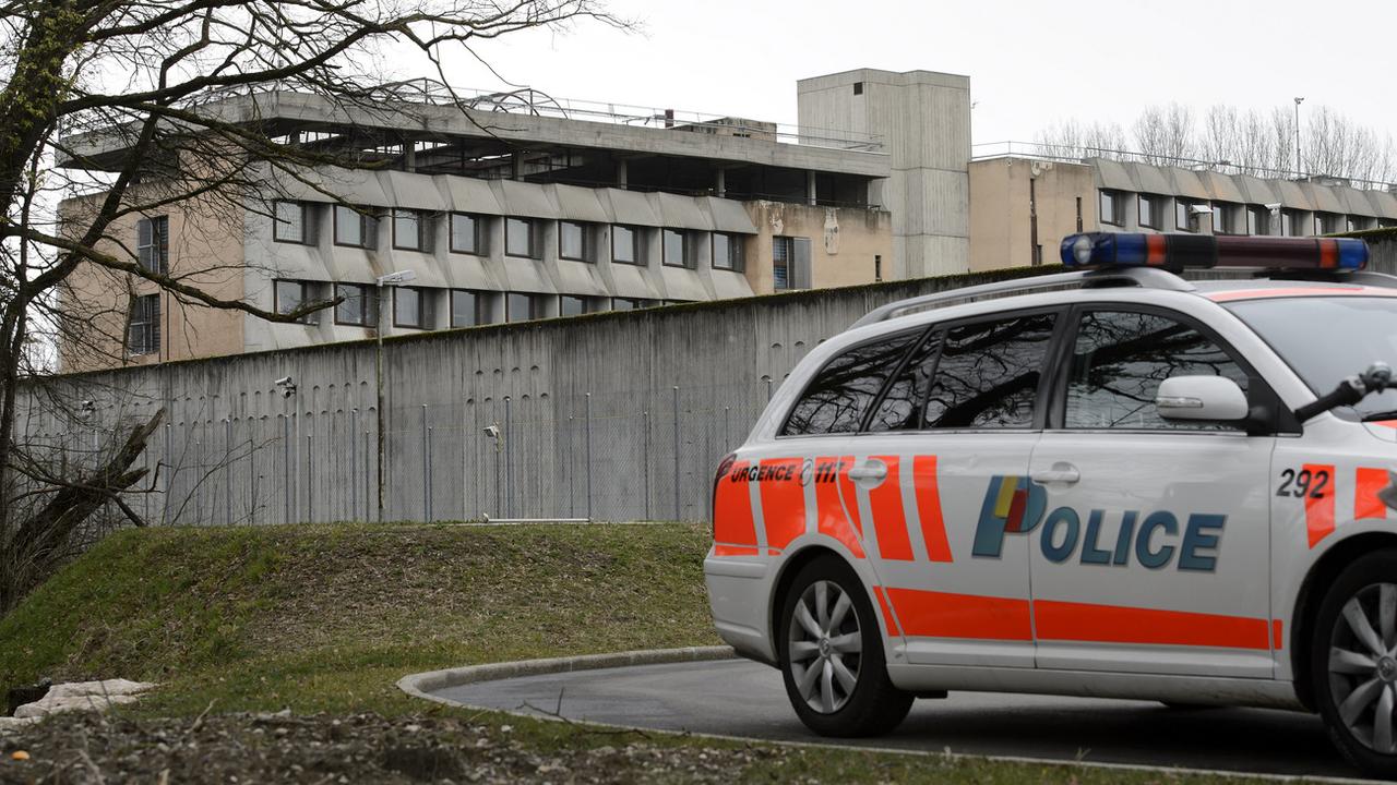 L'unité de détention de La Pâquerette, située dans l'enceinte de la prison de Champ-Dollon, avait fermé en janvier 2014. [Keystone - Martial Trezzini]