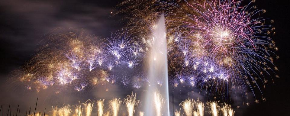 Les Genevois se prononçaient doublement sur l'avenir des Fêtes de Genève. [Keystone - Salvatore Di Nolfi]