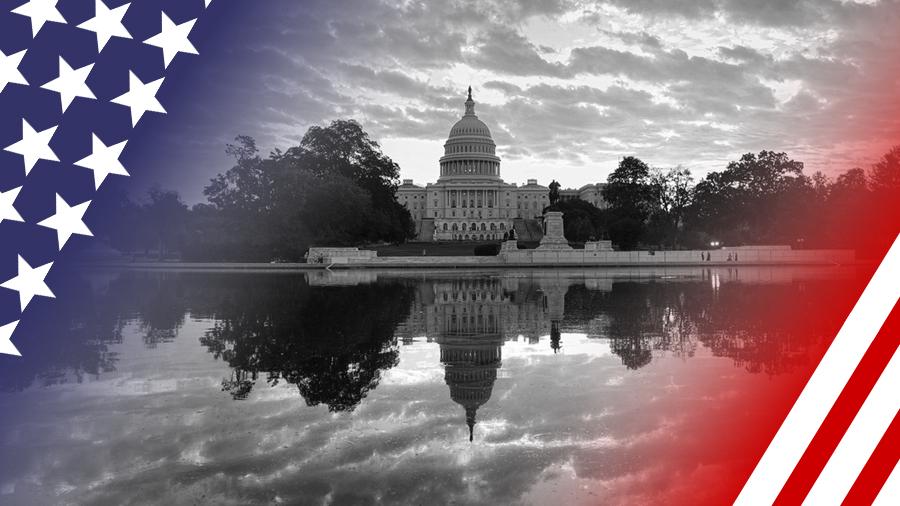 Une vue du Capitole à Washington. [Keystone - AP/Scott Applewhite]