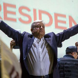 Andrés Manuel López Obrador a promis un "changement radical" au Mexique. [AP/Keystone - Anthony Vazquez]