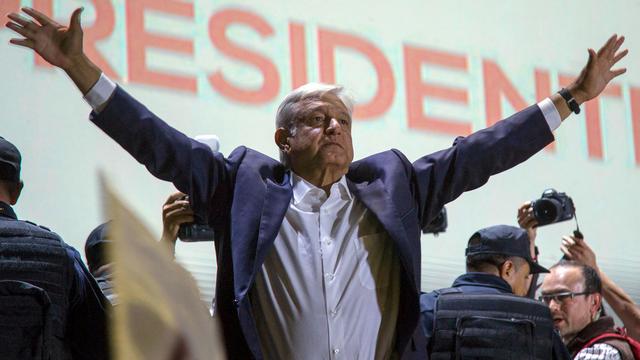 Andrés Manuel López Obrador a promis un "changement radical" au Mexique. [AP/Keystone - Anthony Vazquez]