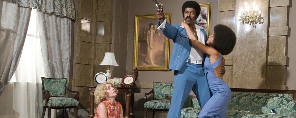 Une photo du film "Black Dynamite" issu du mouvement de la Blaxploitation. [AFP - Prashant Gupta]