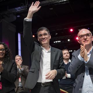 Le 78ème congrès du Parti socialiste français s'est achevé à midi dimanche à Aubervilliers. [EPA/Keystone - Jan Langsdon]