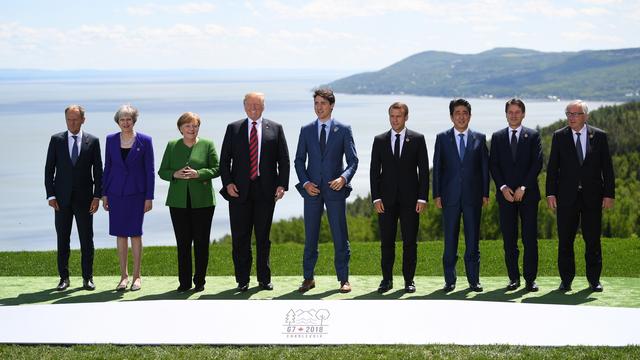 Le sommet du G7 a débuté le vendredi 8 juin 2018 dans la ville de La Malbaie au Canada. [Keystone - Neil Hall]