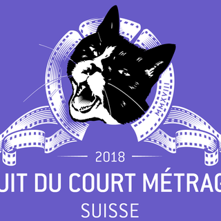 Visuel de la Nuit du Court Métrage 2018. [nuitducourt.ch]