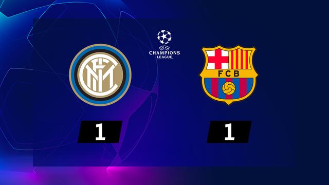 4e journée, Inter - Barcelone (1-1): le résumé de la rencontre