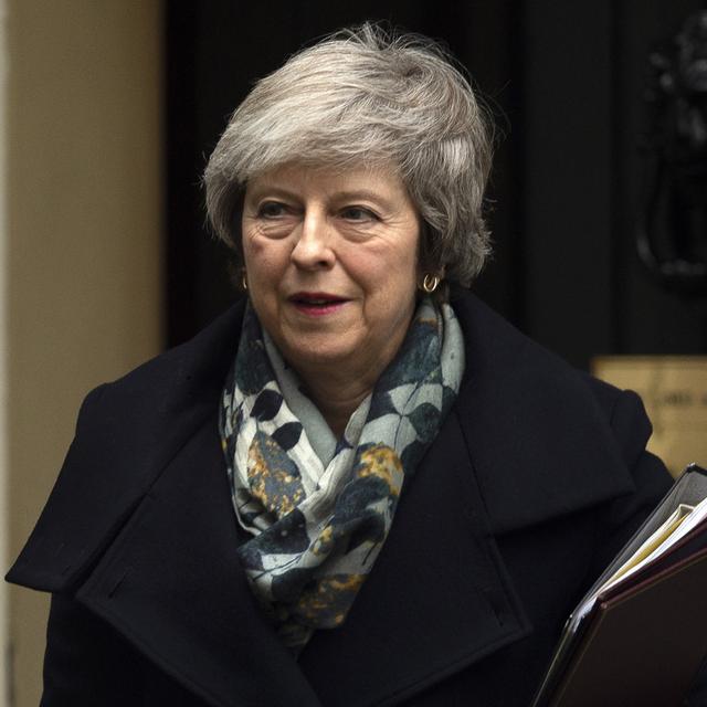 La Première ministre britannique, Theresa May, ne veut pas d'un nouveau référendum sur le Brexit. [Keystone - epa/Will Oliver]