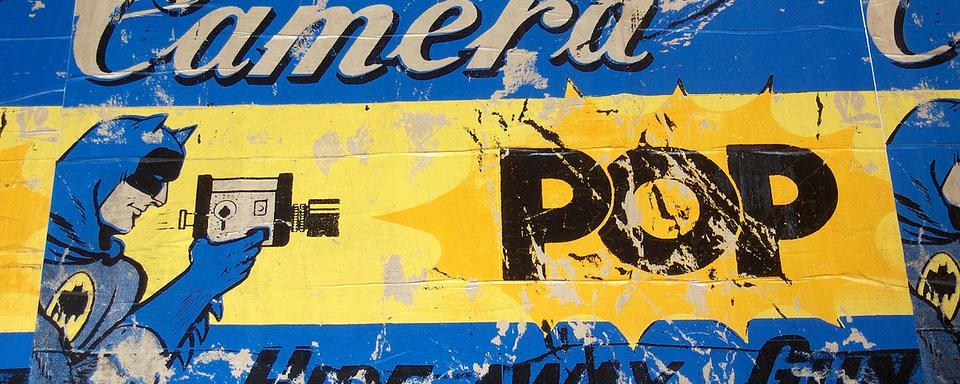 Exemple de pop art dans une rue de New York