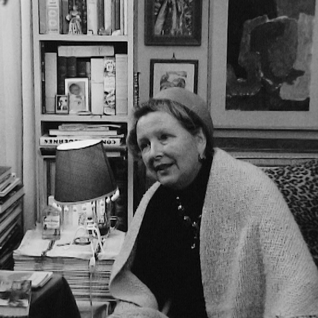 L'écrivaine Corinna Bille en 1973. [RTS]