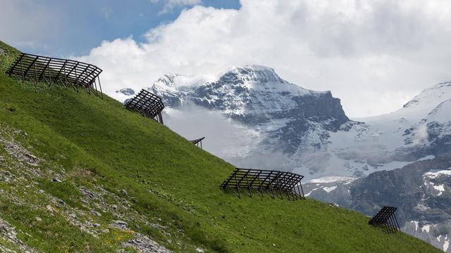 Le centre universitaire se préoccupera notamment des risques naturels. [Keystone - Arno Balzarini]