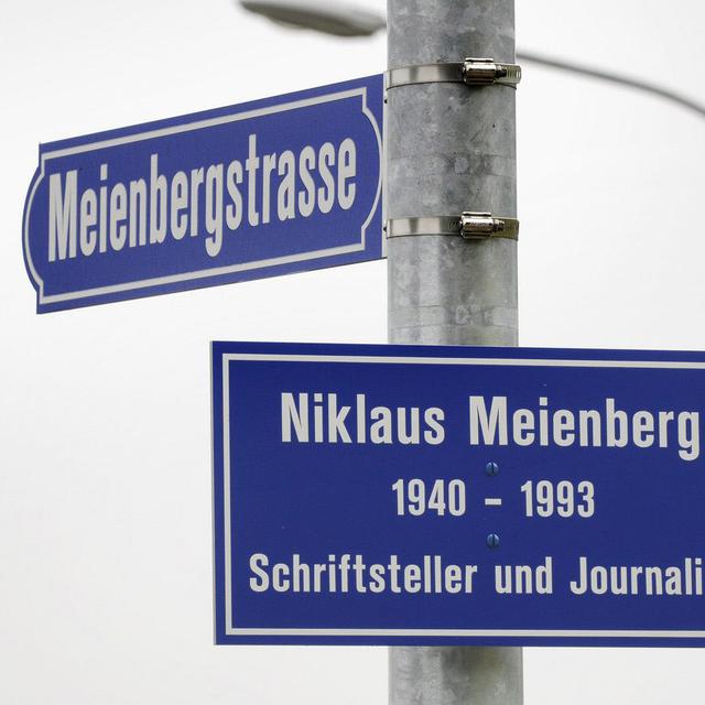 La Meienbergstrasse, photographiée le vendredi 29 août 2008, à Saint-Gall. [Keystone - Regina Kuehne]