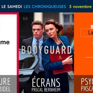 Visuel de la séquence "Les Chroniqueuses" du 03.11.2018. [RTS - RTS]