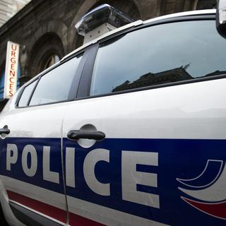 Une voiture de la police française. [EPA/Keystone - Etienne Laurent]