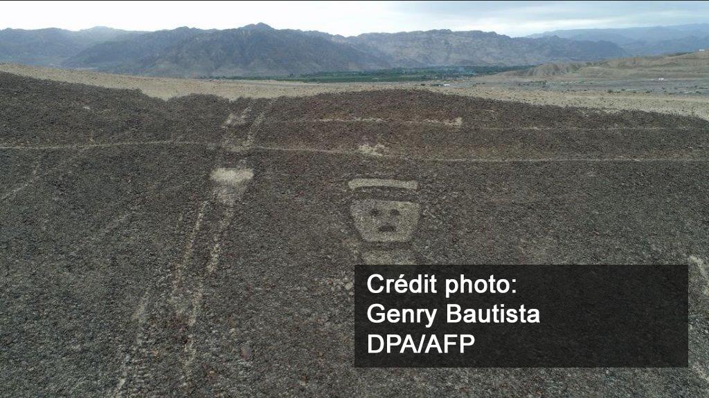 Nouveaux géoglyphes découverts au Pérou avec des drones. [DPA/AFP - Genry Bautista]
