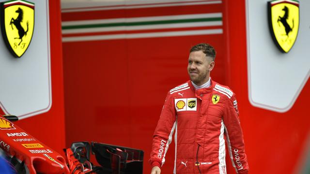 Sebastian Vettel partira en pole position au GP de Chine. [Franck Robichon]