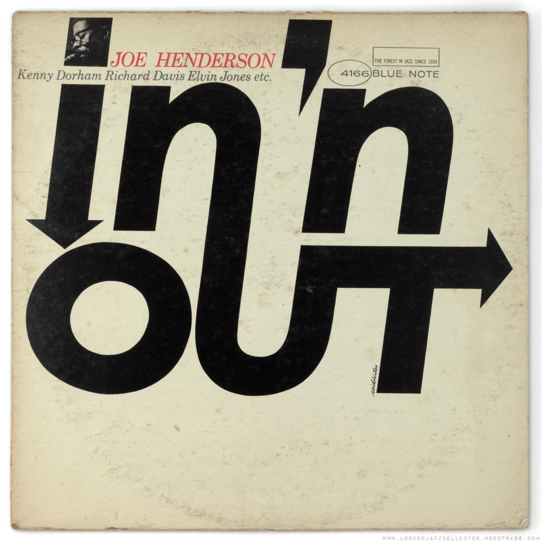 La pochette de Joe Henderson, "In'n Out", sorti en 1964 chez Blue Note. [Blue Note]