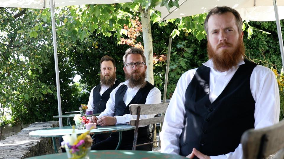 Les Petits Chanteurs à la Gueule de Bois: Les vendanges. [RTS - Céline Schumacher Taleghani]