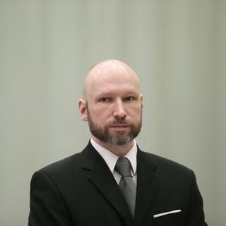 Anders Breivik, photographié en janvier 2017. [NTB Scanpix via AP - Lise Aaserud]