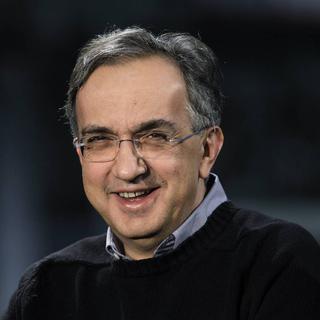 Sergio Marchionne, lors d'une assemblée en 2010 du groupe Fiat Chrysler qu'il dirigeait. [AP/Keystone - Paul Sancya]