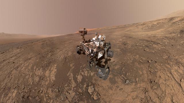 C'est le robot de la Nasa "Curiosity" qui a détecté la matière organique ainsi que les preuves de variations saisonnières sur Mars. [AP Photo - NASA]