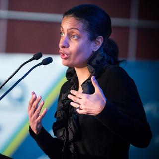 Dominique Anglade, ministre québécoise de l’Economie, des sciences et de l'innovation. [AFP - Toma Iczkovits - CrowdSpark]