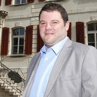 Damien Chappuis, maire de Delémont. [Bist/Keystone - Roger Meier]