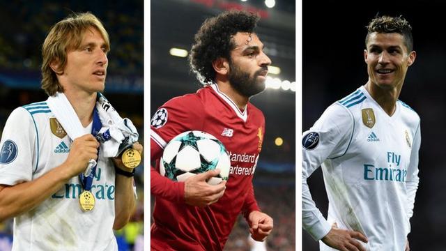 Modric, Salah ou Ronaldo? Faites vos jeux. [Twitter UEFA]