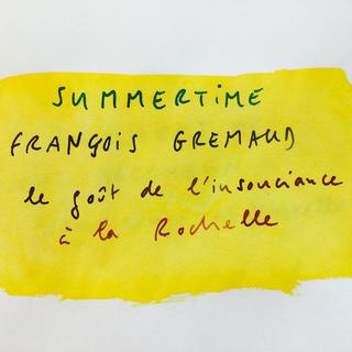 Visuel de l'émission Anticyclone, séquence Summertime sur François Gremaud. [RTS - DR]
