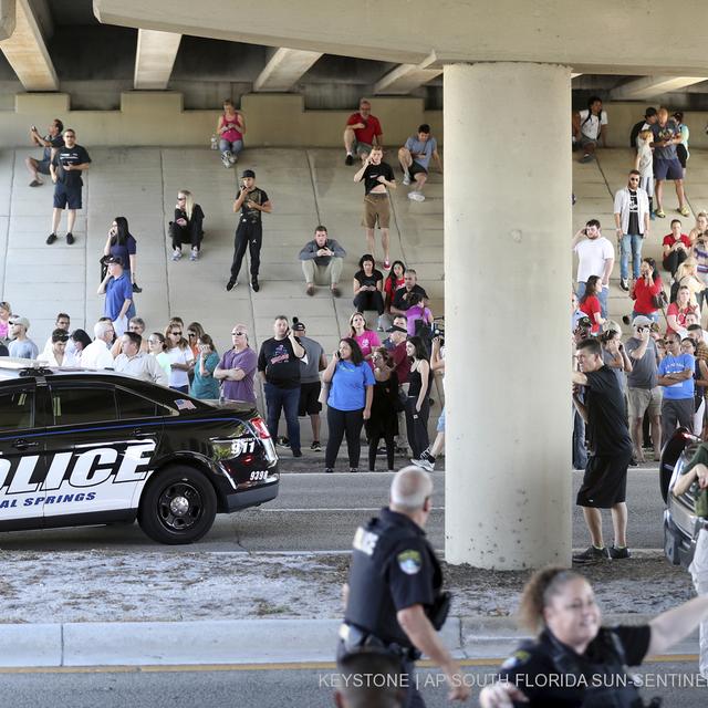 La tuerie du lycée de Parkland, le 14 février dernier, a provoqué une levée de bouclier contre les armes. [Keystone - Amy Beth Benett]