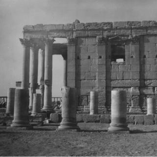 Le Sanctuaire de Baalshamin à Palmyre, en Syrie, détruit par le groupe EI en 2015. [UNIL]