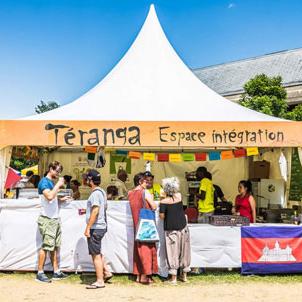 L'Espace intégration du Festival des 5 Continents à Martigny. [5continents.ch - DR]