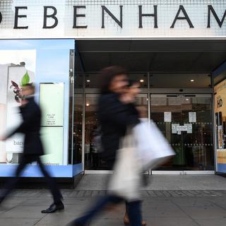 Debenhams a confirmé son intention de fermer cinquante de ses magasins à travers le Royaume-Uni. [EPA/Keystone - Andy Rain]