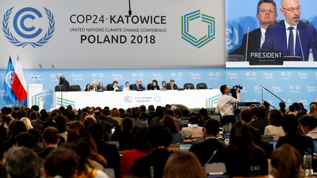 Les délégués des pays réunis à la COP24 ont adopté l'accord de Paris. [Reuters - Kacper Pempel]