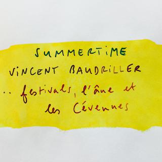 Visuel de l'émission Anticyclone, séquence Summertime sur Vincent Baudriller.
RTS