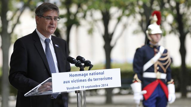Guillaume Denoix de Saint-Marc, président de  l'association française des victimes de terrorisme. [AFP - Thomas Samson]
