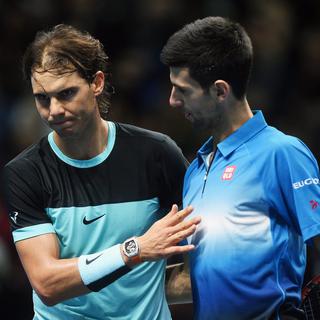 Rafael Nadal et Novak Djokovic pourraient renoncer à jouer un match exhibition en Arabie saoudite. [EPA/Keystone - Will Oliver]