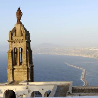 Vue de la chapelle de Santa Cruz en Algérie. [AFP - Frédéric Soreau]