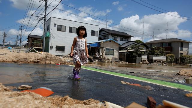 Le soleil est revenu au Japon, mais il complique les opérations de secours. [Reuters - Issei Kato]