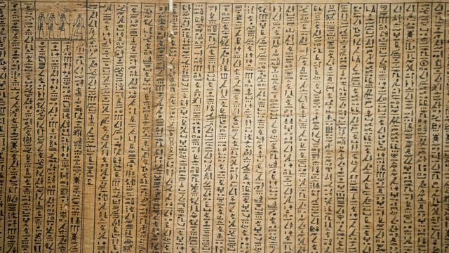 Un papyrus du Livre des morts des Anciens Egyptiens. [Fotolia - Andrea Izzotti]