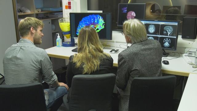 Le laboratoire du professeur Franz Vollenweider, à la Clinique psychiatrique universitaire de Zurich. [RTS]