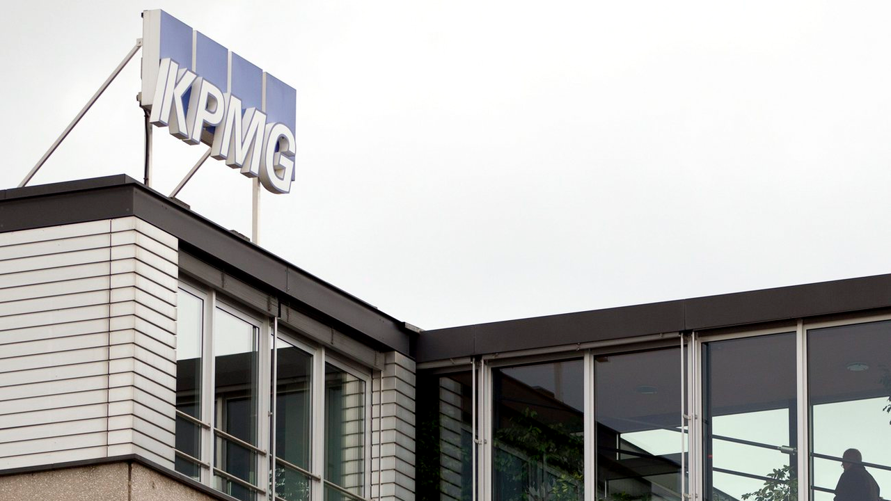 Les bureaux de la société KPMG à Zurich. [Keystone - Alessandro Della Bella]