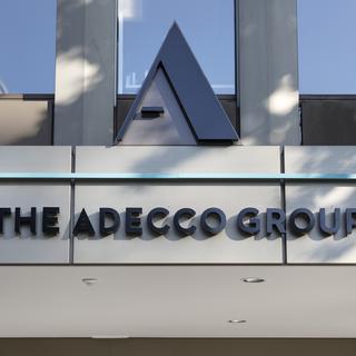 Le siège du groupe Adecco à Zurich. [Keystone - Gaetan Bally]