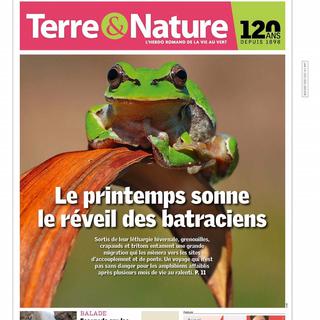 Le n° de "Terre & Nature" de la semaine du 15 mars 2018.